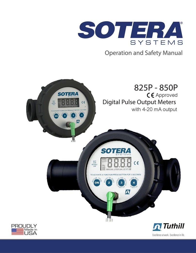 Sotera Fill-Rite 800C Series Operation and safety manual