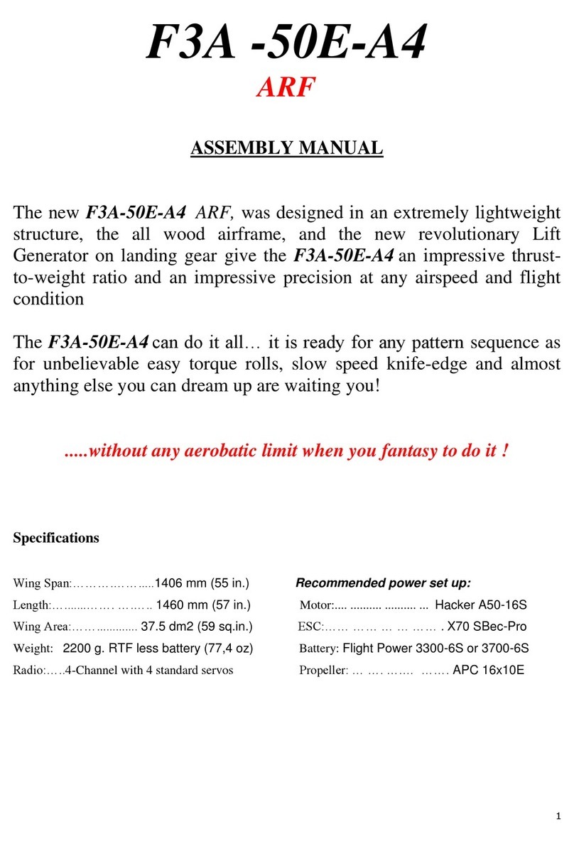 Sebart F3A-50E-A4 User manual