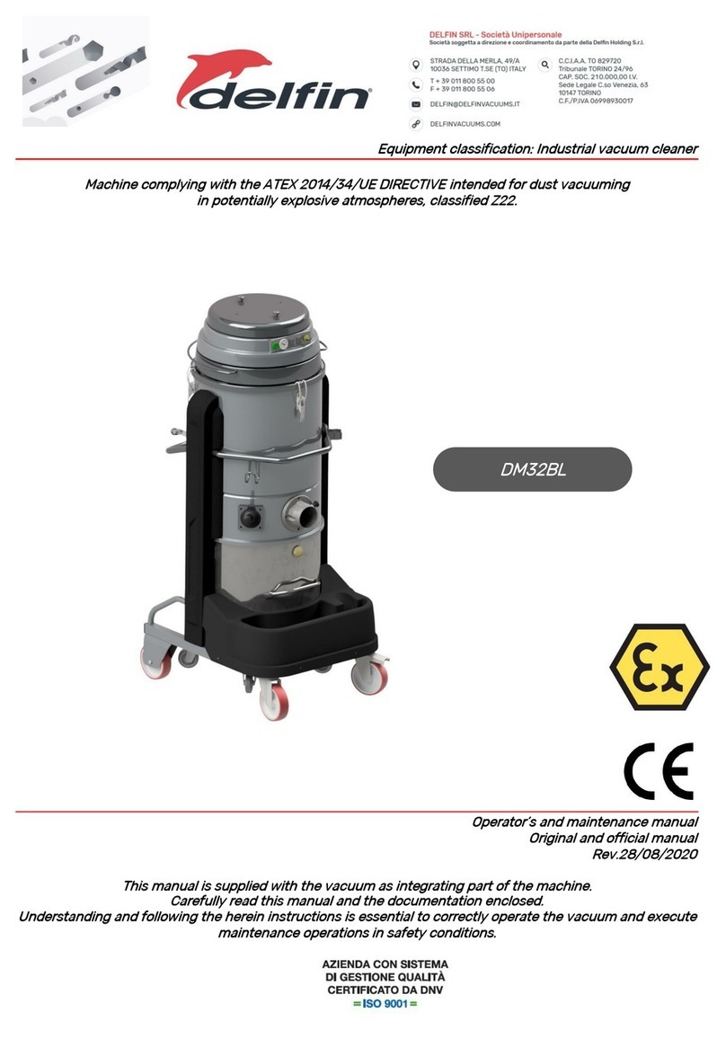 Delfin DM32BL Operator and maintenance manual Delfin DM32BL Operator and maintenance manual
