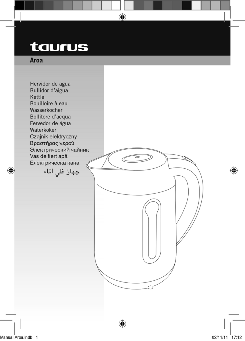 Taurus Aroa User manual Taurus Aroa User manual