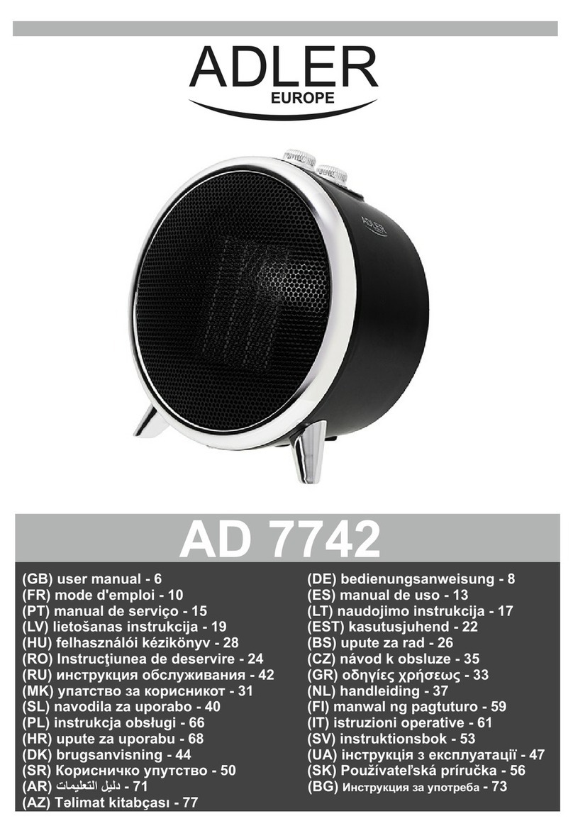 Adler Europe AD 7742 user manual