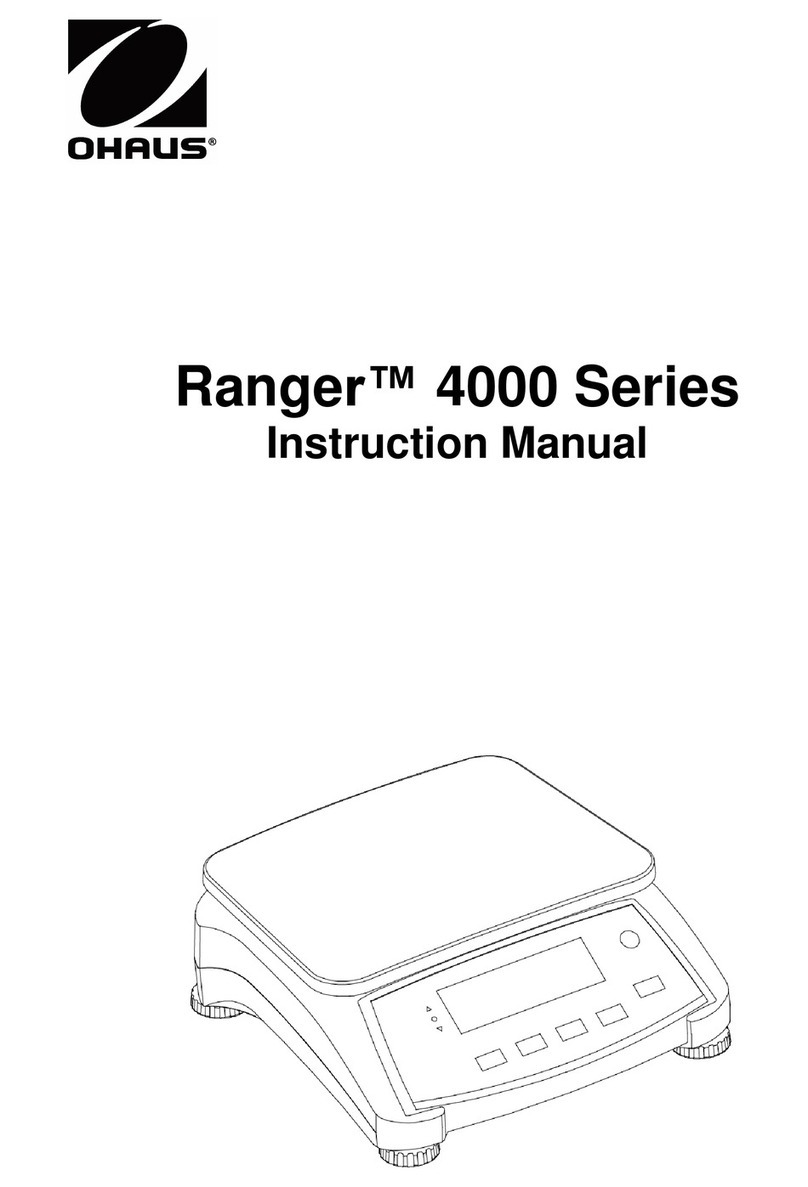 OHAUS Ranger R41MEB instruction manual