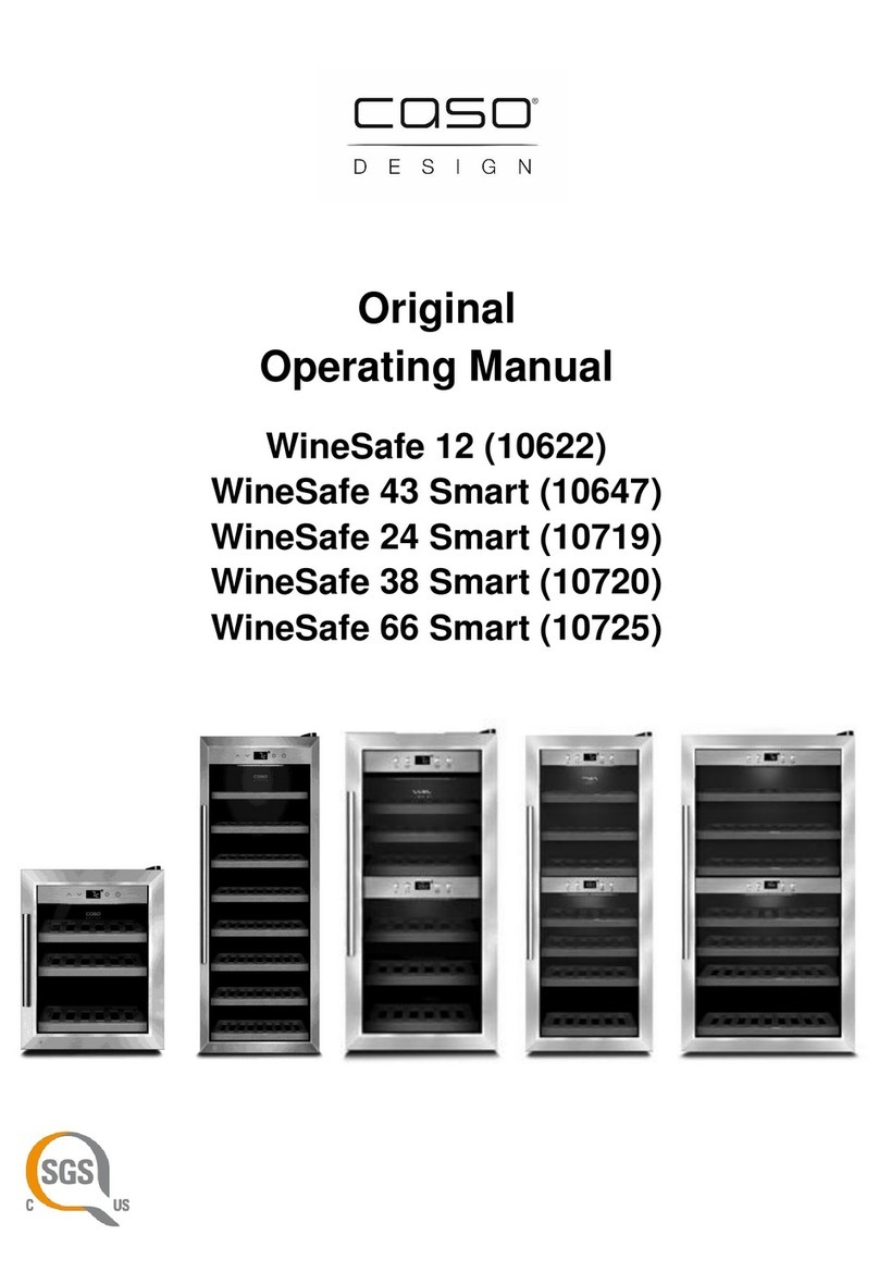 CASO DESIGN WineSafe 12 Original operating manual