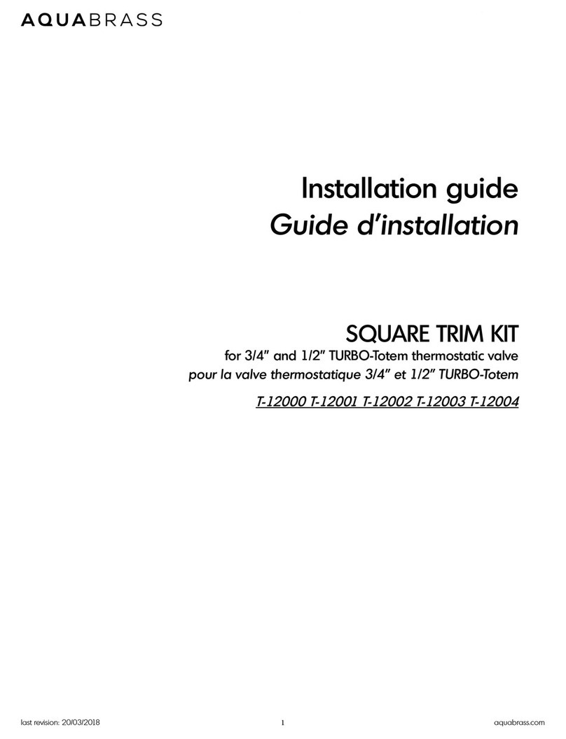 aquabrass Turbo Totem T-12000 installation guide