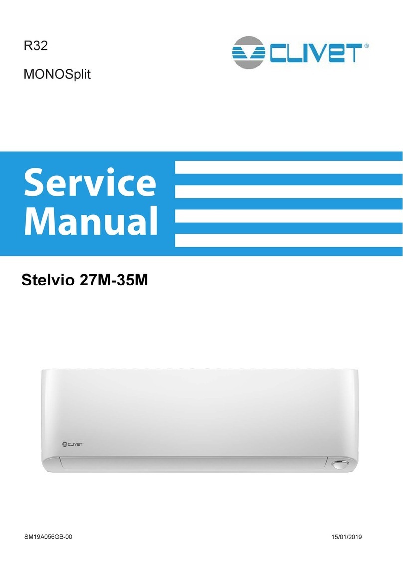 CLIVET Stelvio 27M Series Service manual