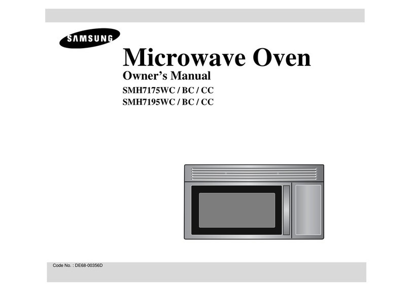 Samsung SMH7195WC owner's manual