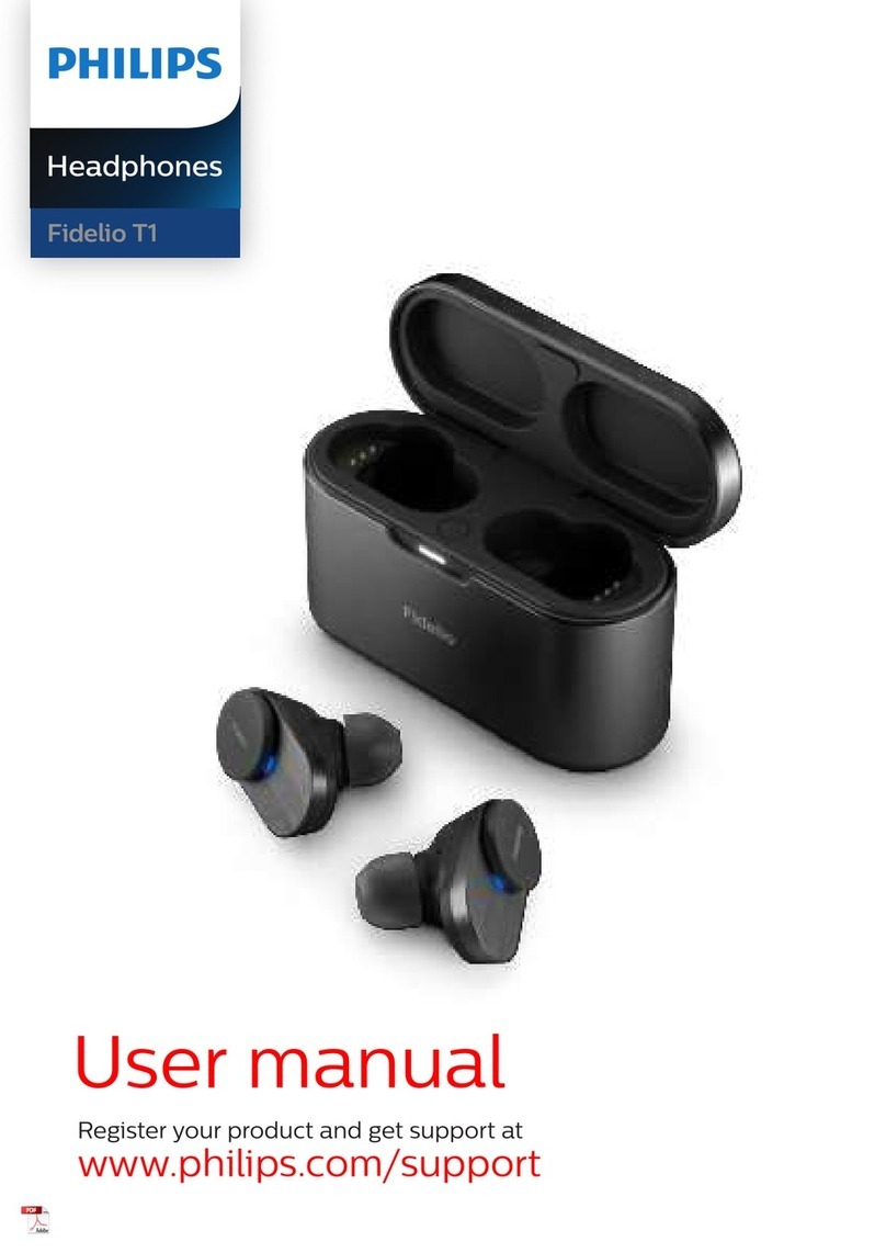 Philips Fidelio T1 user manual