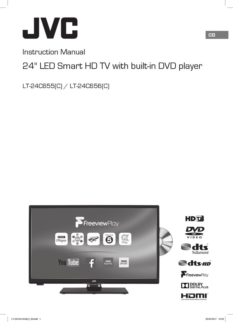 JVC LT-24C655C User manual