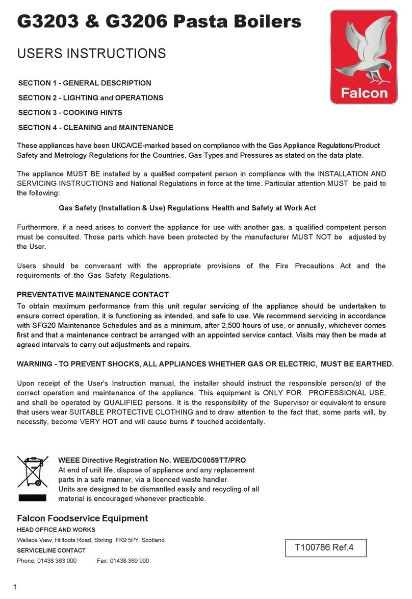 Falcon G3203 User manual