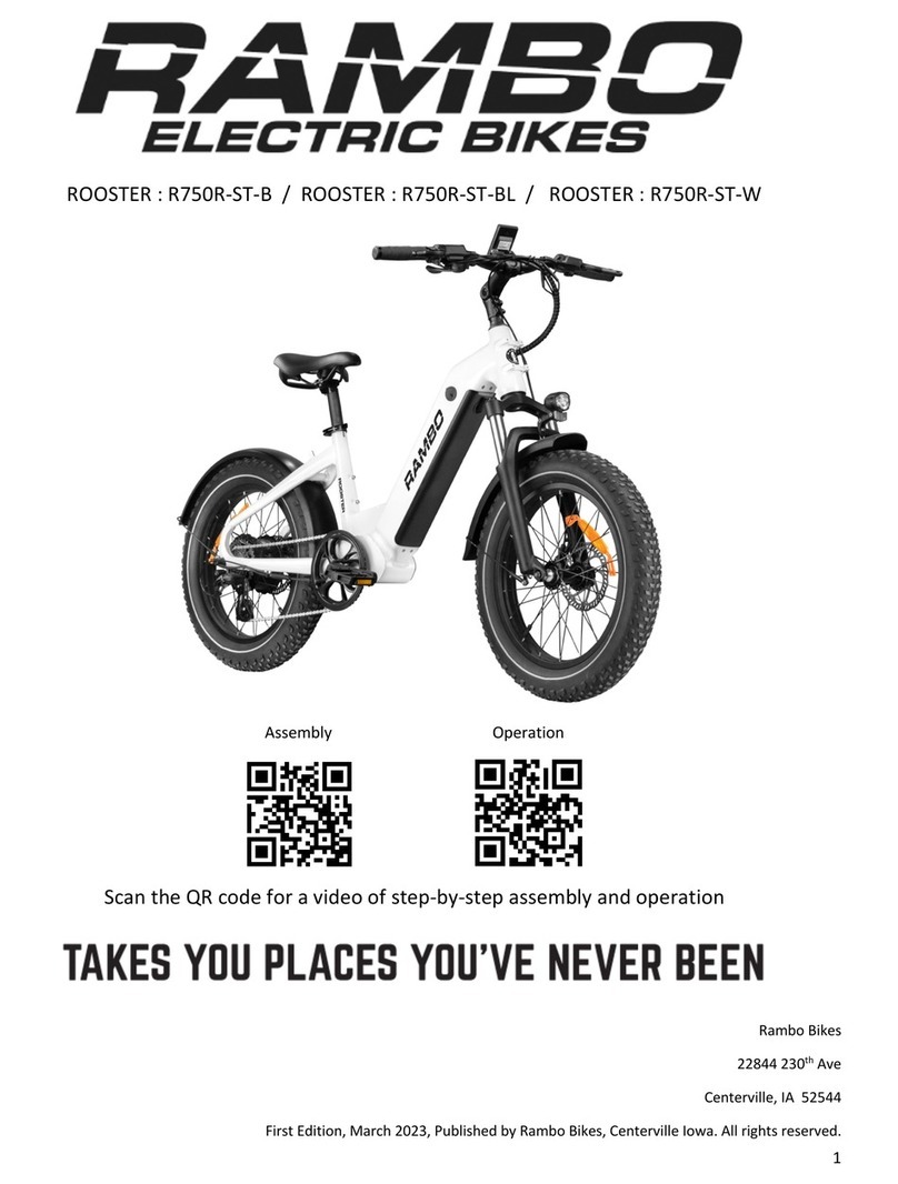 RAMBO ROOSTER R750R-ST-B Assembly instructions
