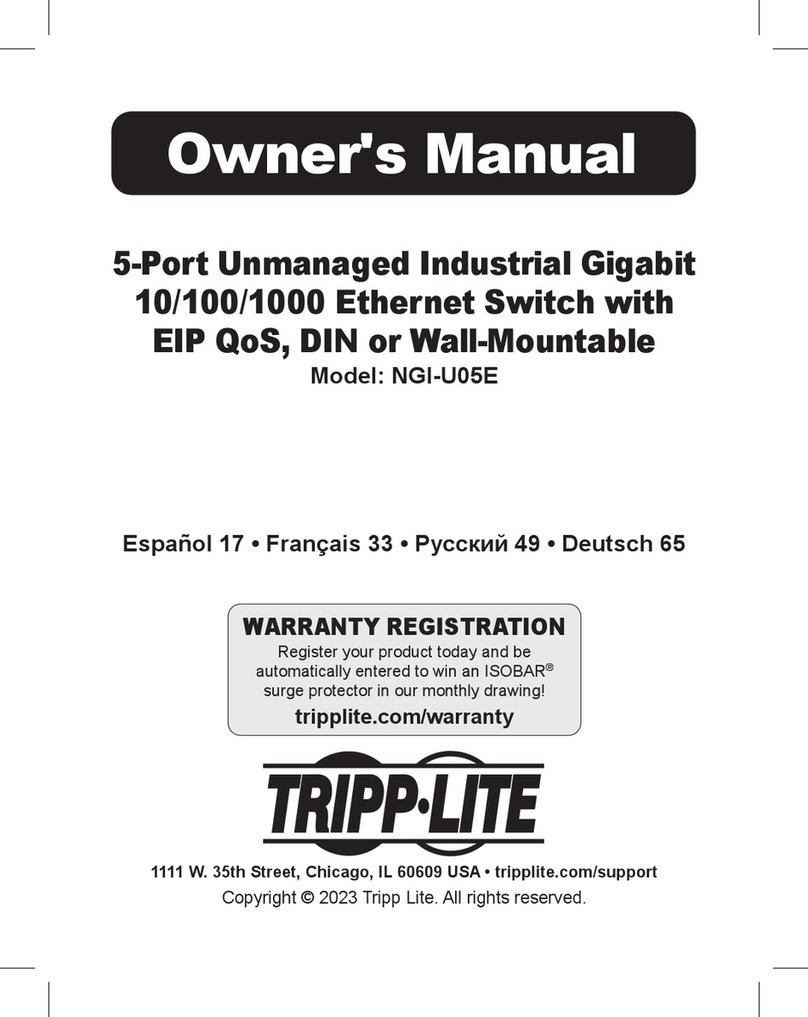 Tripp Lite NGI-U05E owner's manual Tripp Lite NGI-U05E owner's manual