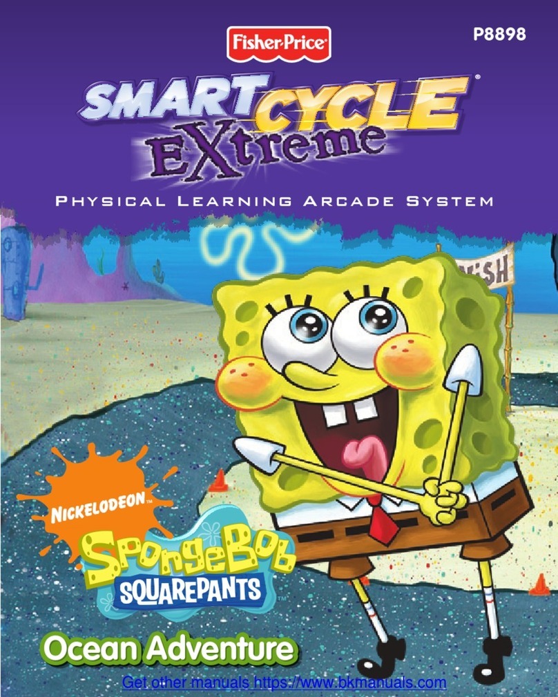 Fisher-Price Smart Cycle Extreme P8898 manual Fisher-Price Smart Cycle Extreme P8898 manual
