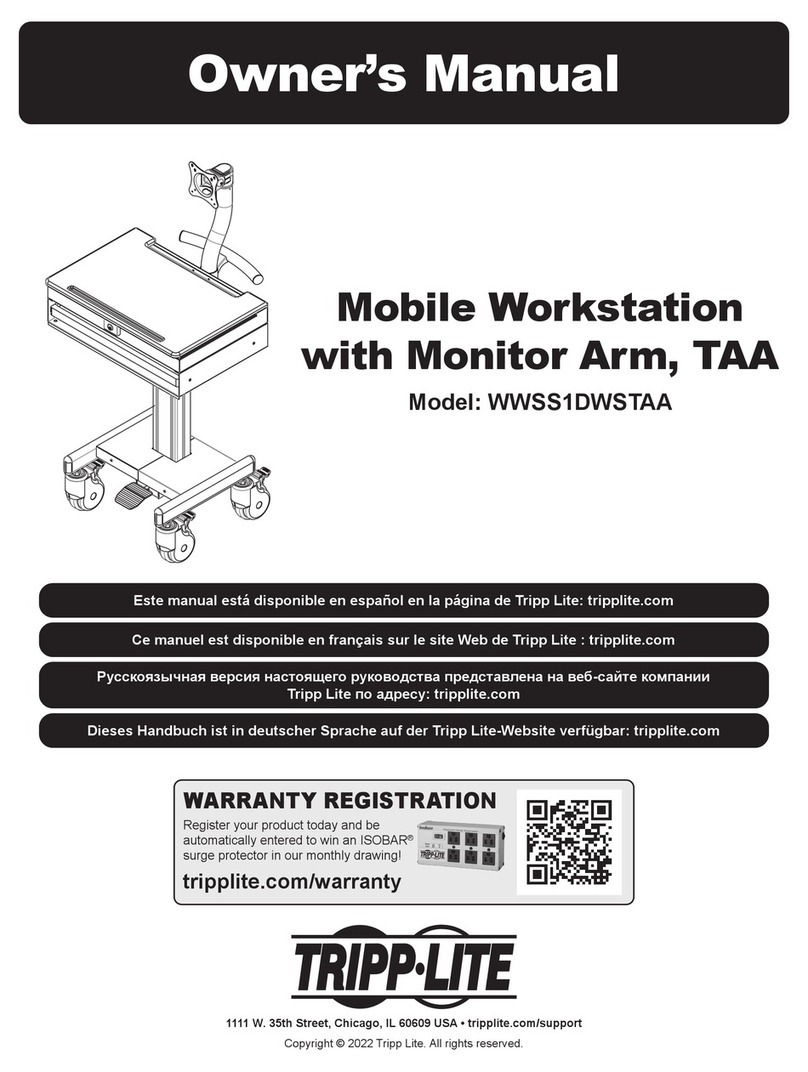 Tripp Lite WWSS1DWSTAA User manual