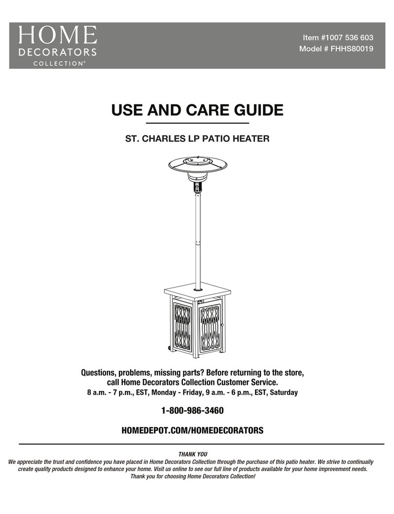 Home Decorators Collection ST. CHARLES FHHS80019 Use and care guide Home Decorators Collection ST. CHARLES FHHS80019 Use and care guide