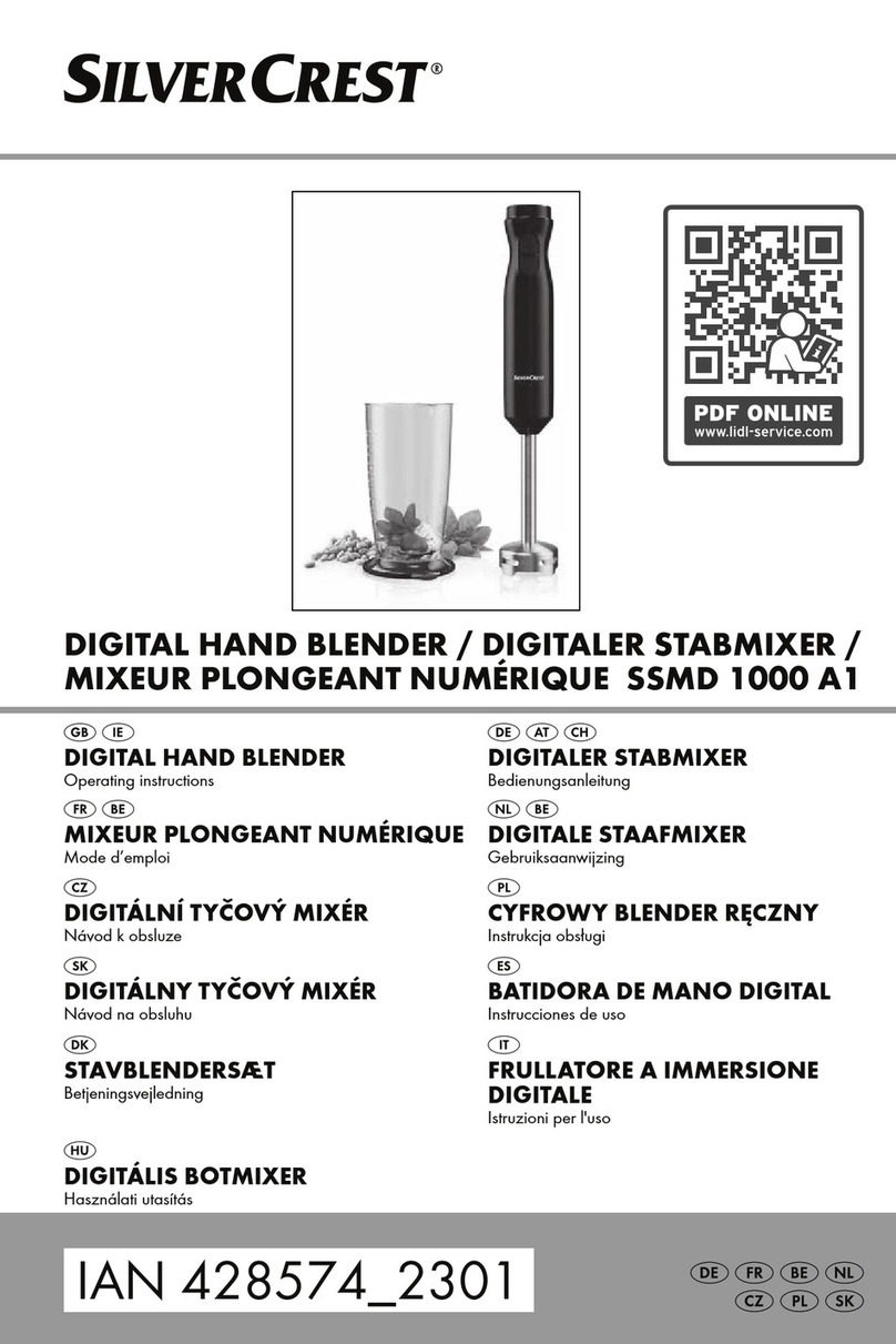 Silvercrest SSMD 1000 A1 User manual