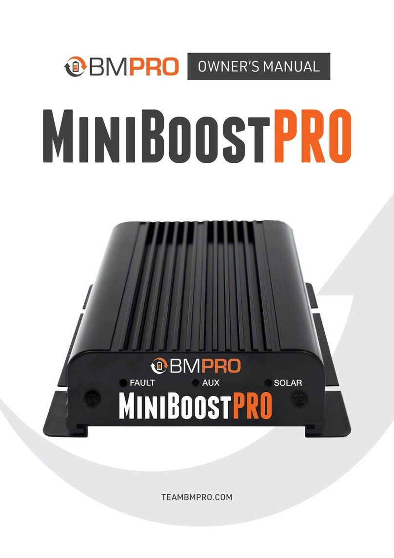 BM PRO MiniBoostPRO owner's manual