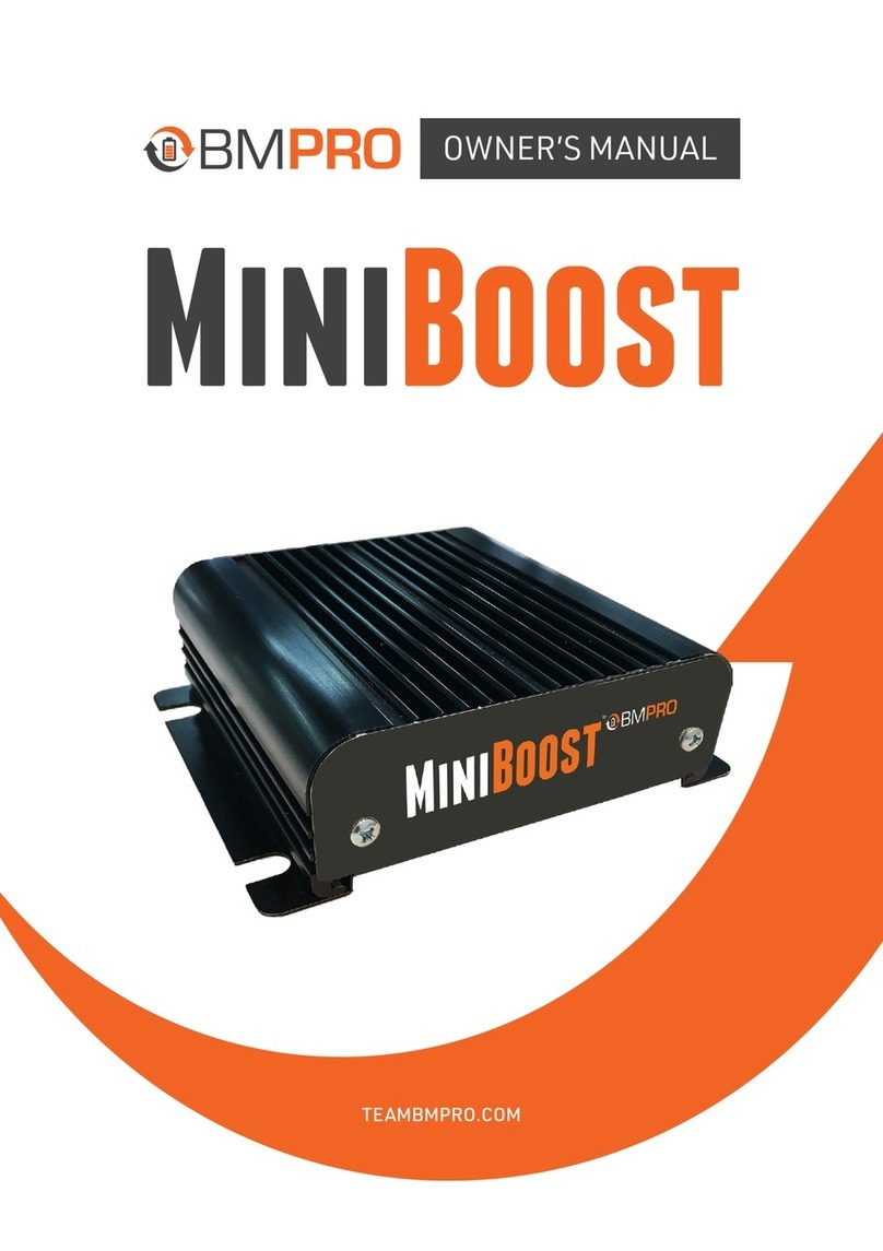 BM PRO MiniBoost owner's manual