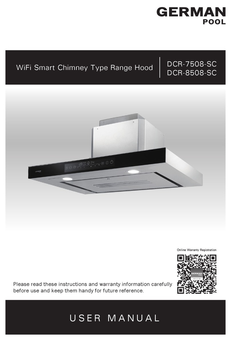 German pool DCR-7508-SC user manual
