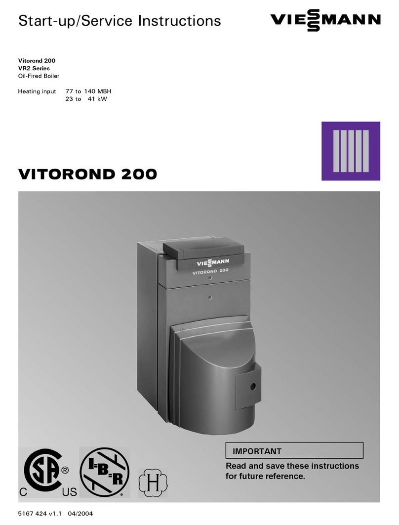 Viessmann VR2 Series User manual