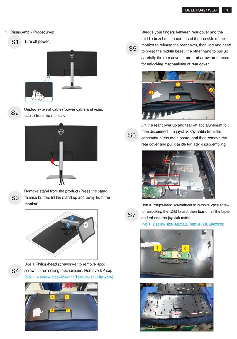 Dell P3424WEB User manual Dell P3424WEB User manual