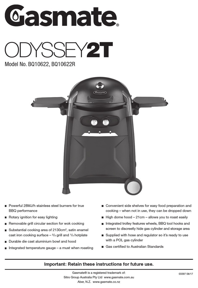 Gasmate BQ10622R instructions