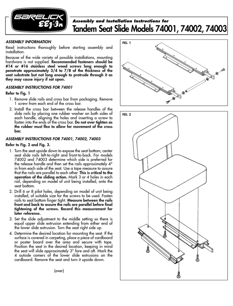 Garelick 74003 Assembly and installation instructions