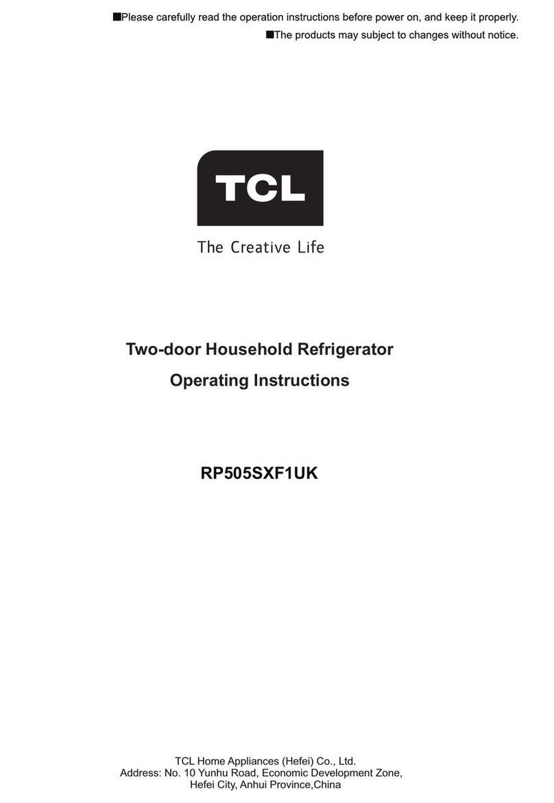 TCL RP505SXF1UK User manual