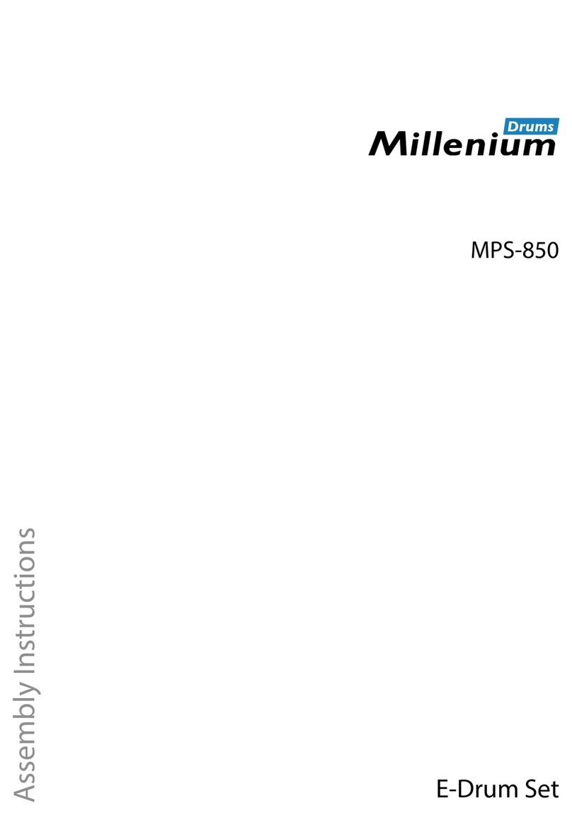 Millenium MPS-850 Assembly instructions