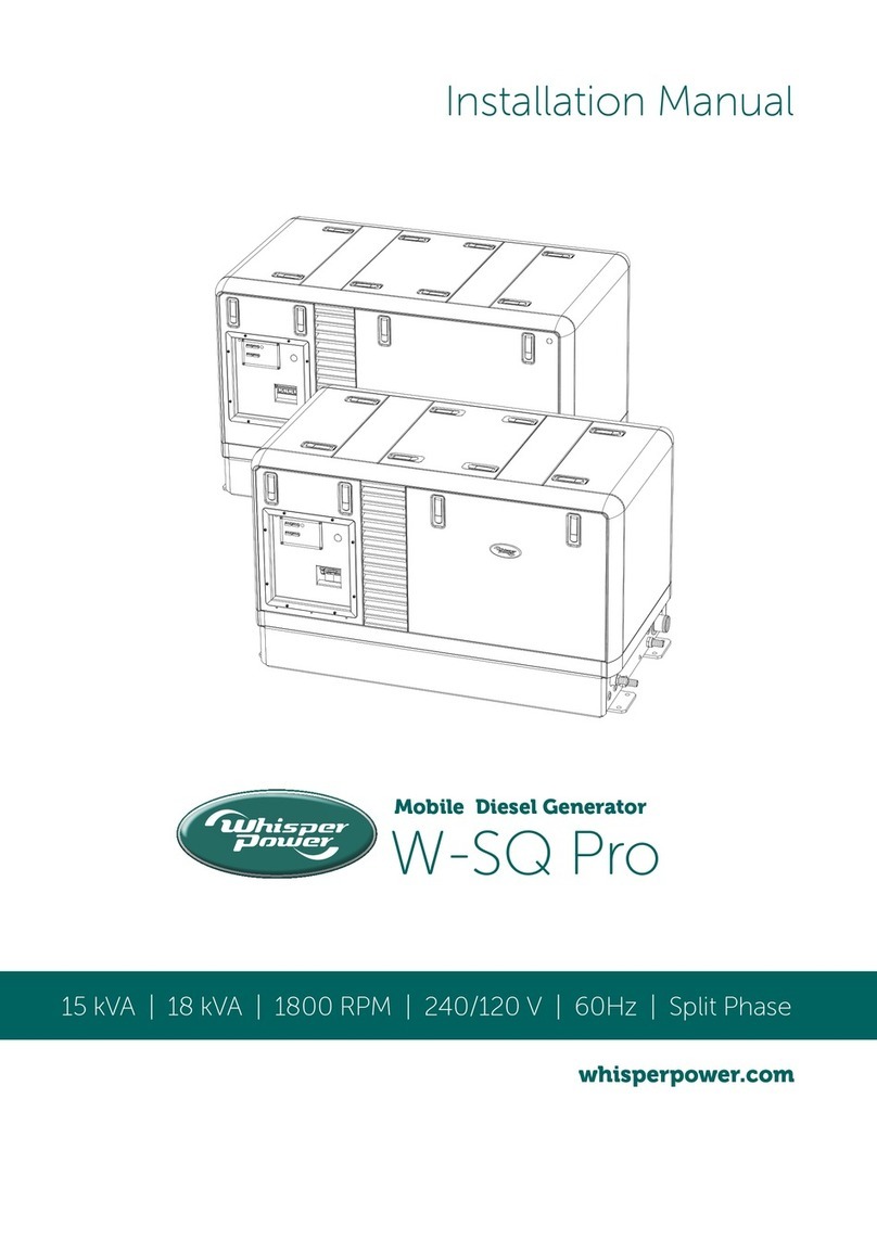 WhisperPower W-SQ Pro User manual