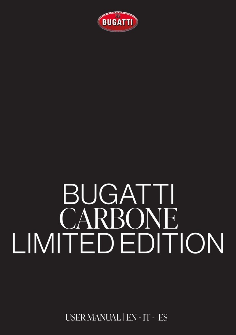 Bugatti CARBONE LIMITED EDITION user manual