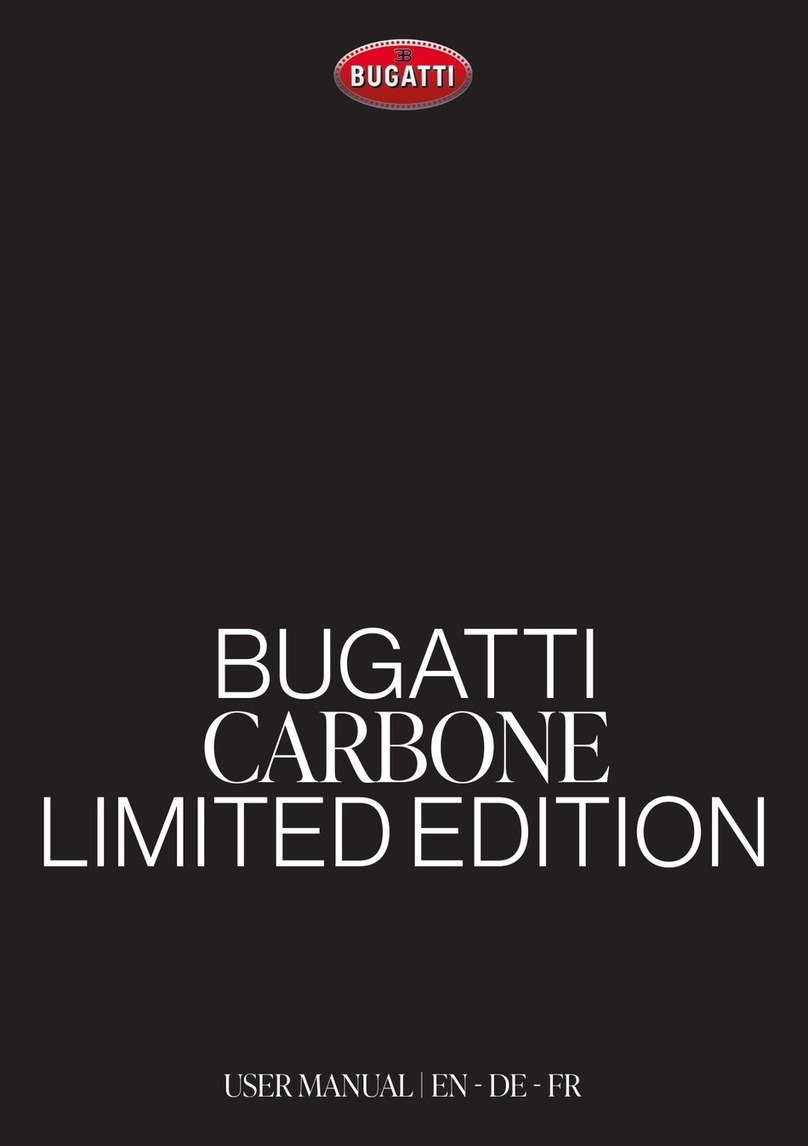 Bugatti CARBONE LIMITED EDITION user manual