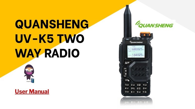 QUAN SHENG UV-K5 user manual