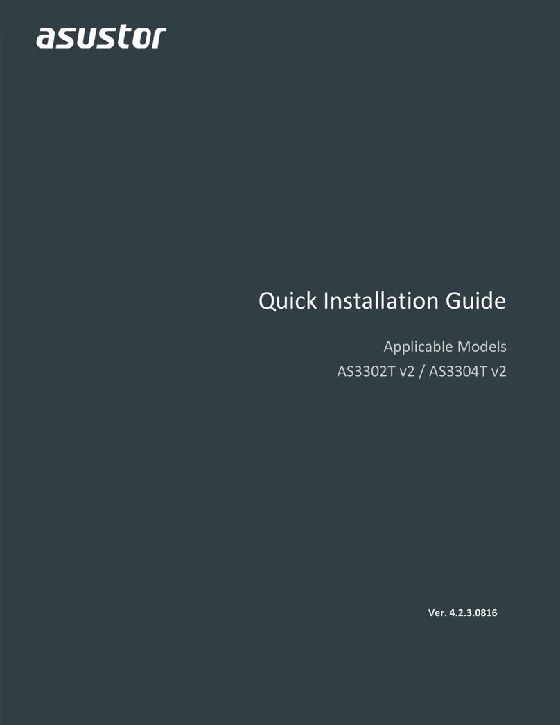 ASUSTOR AS3302T v2 User manual