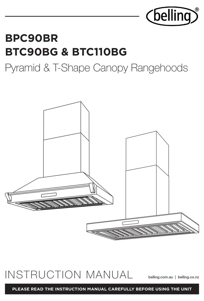 Belling BPC90BR instruction manual