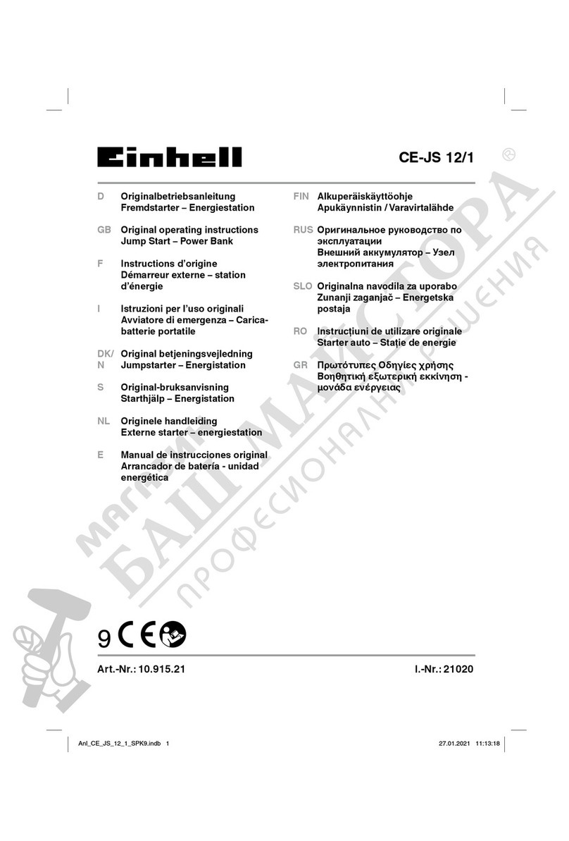 EINHELL CE-JS 12/1 User manual