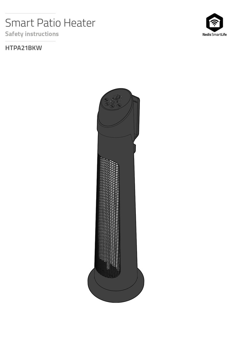 nedis HTPA21BKW Safety instruction