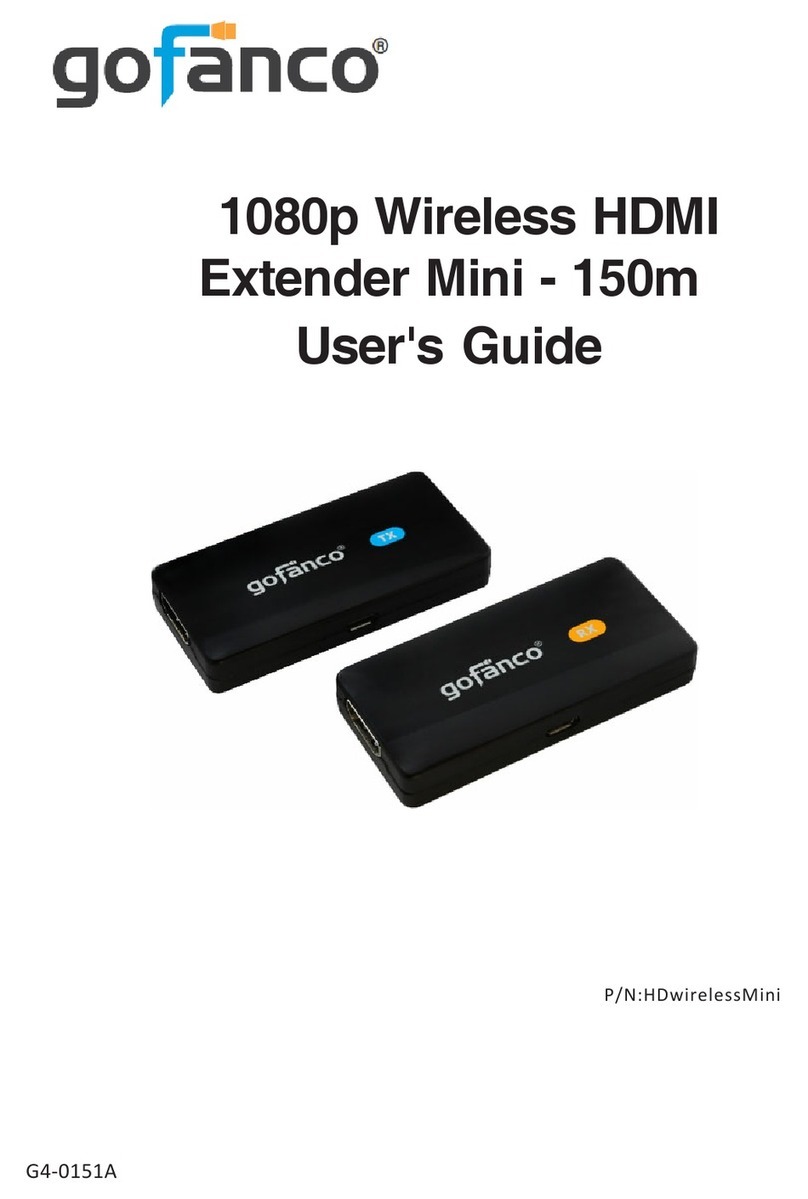 gofanco HDwirelessMini User manual gofanco HDwirelessMini User manual