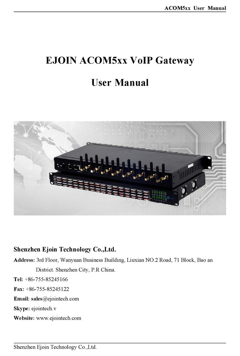 Ejoin ACOM5 Series user manual