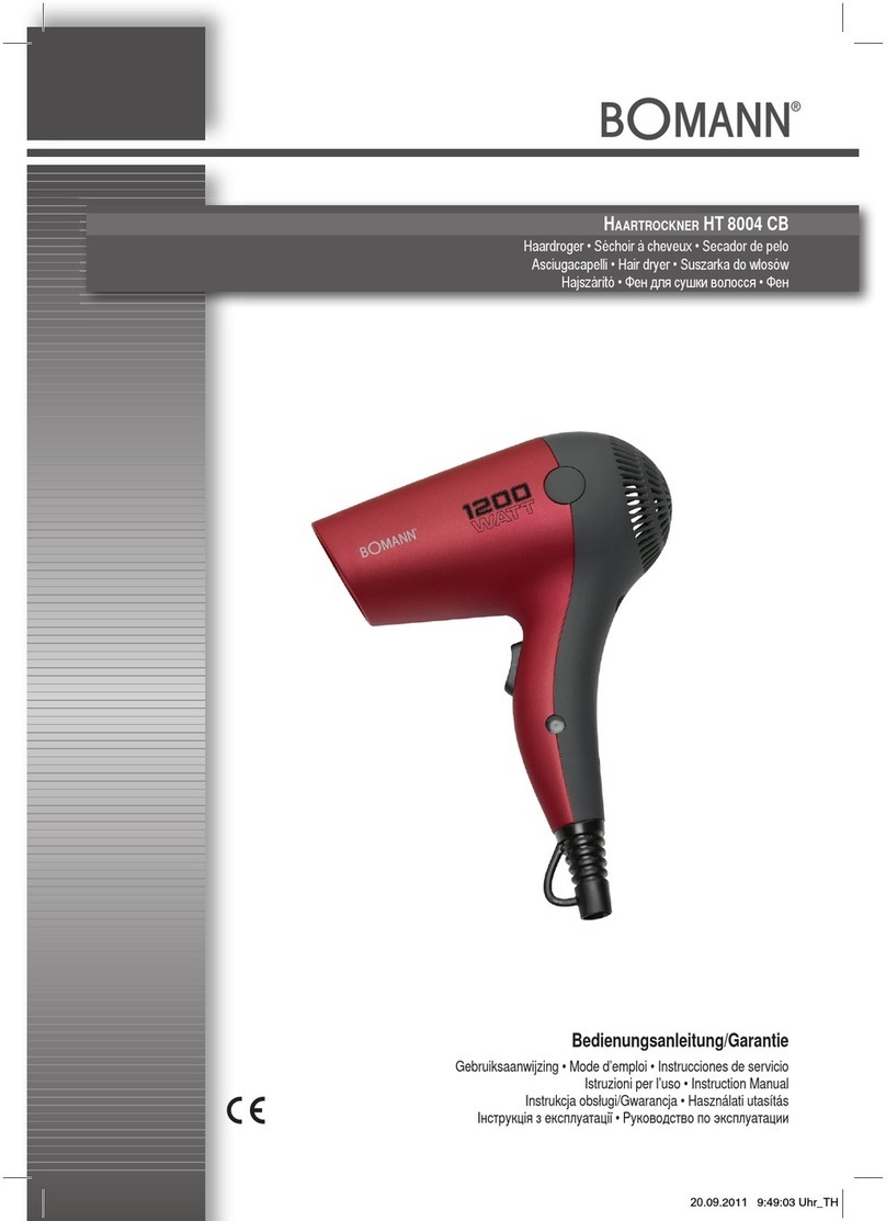 BOMANN HT 800 CB User manual BOMANN HT 800 CB User manual