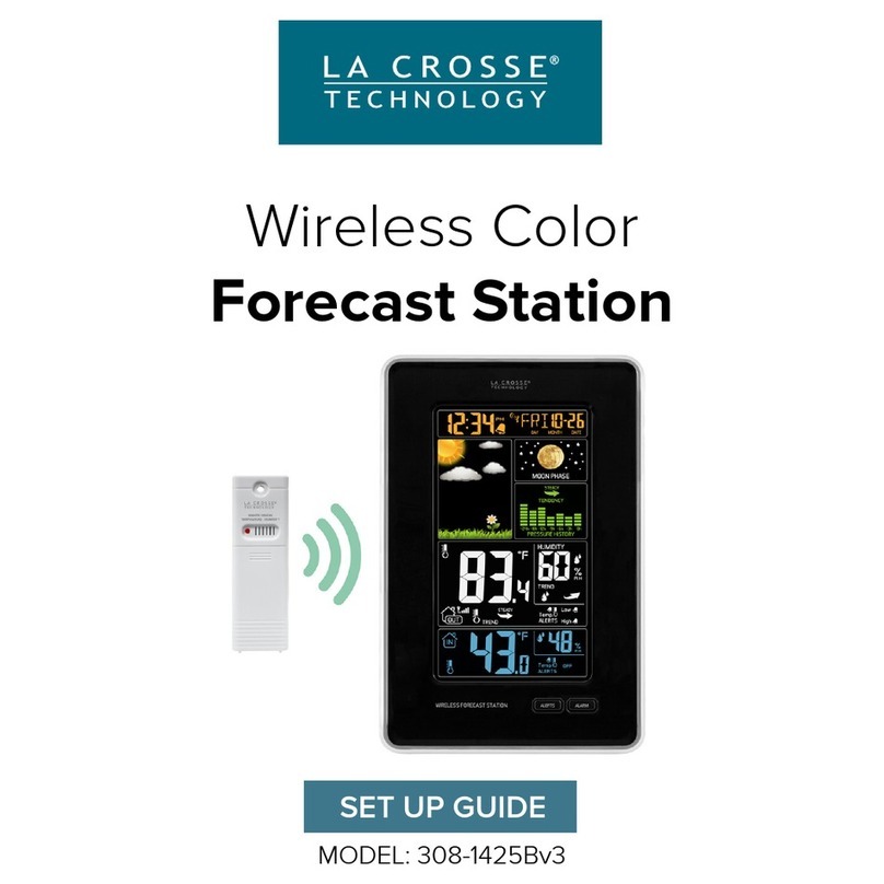 La Crosse Technology 308-1425BV3 User manual