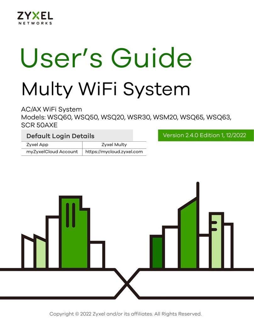 ZyXEL Communications WSQ60 user guide