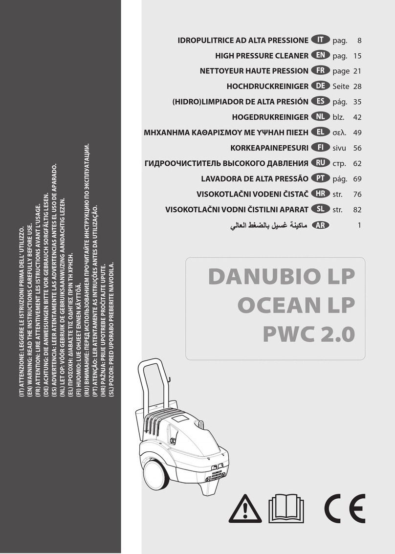 LavorPro DANUBIO LP User manual