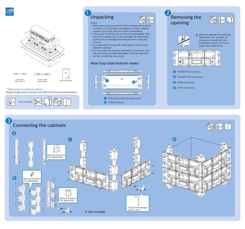 Philips L Line 31BDL73 L Series User manual