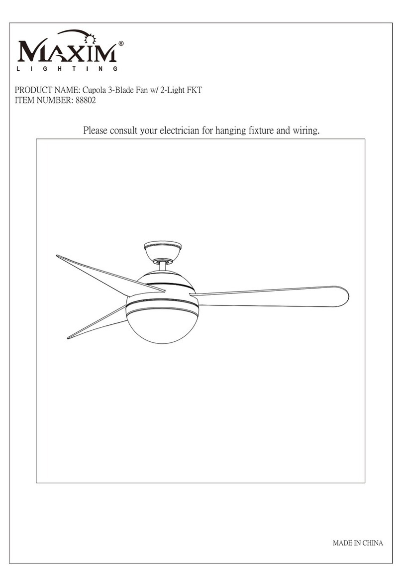 Maxim Lighting Cupola manual