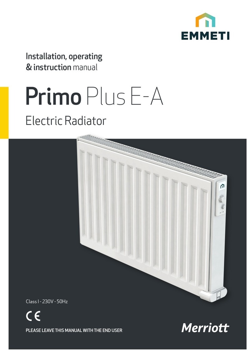 emmeti Merriott Primo Plus E-A User manual