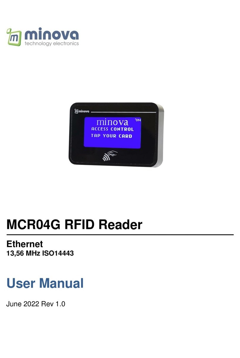 minova MCR04G user manual