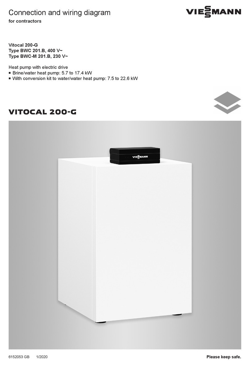 Viessmann BWC 201.B Connection instructions