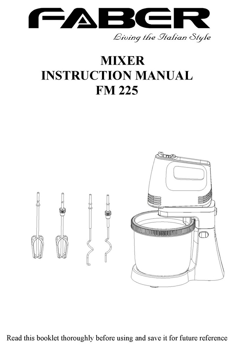 Faber FM 225 instruction manual