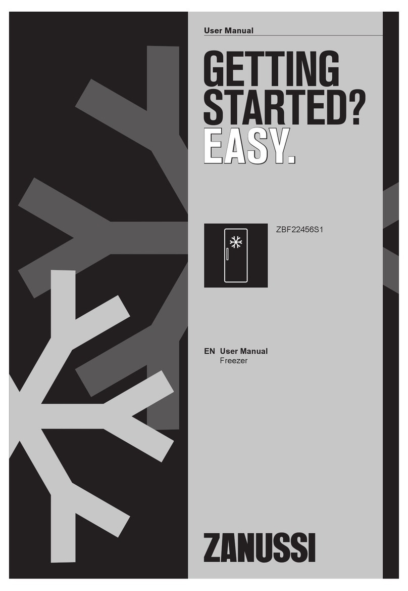 Zanussi ZBF22456S1 User manual
