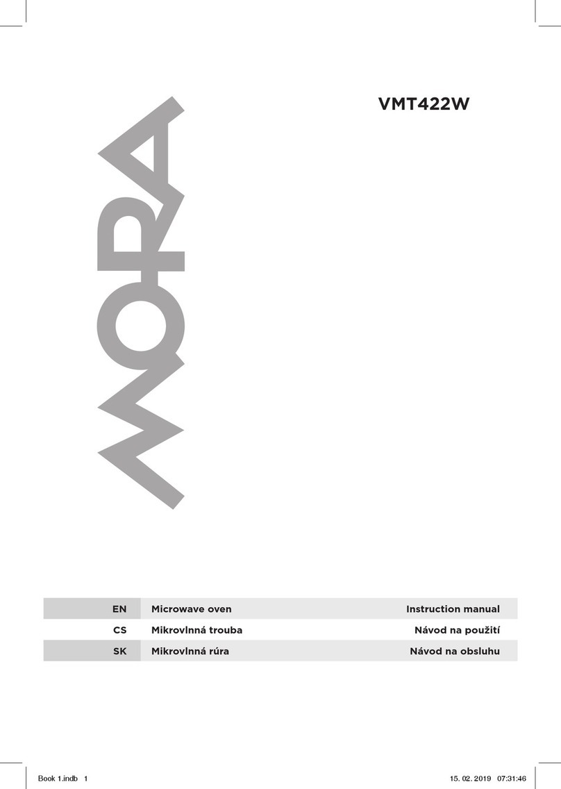 Mora VMT422W instruction manual